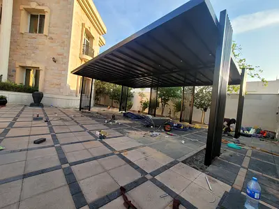 Car parking shed pergola canopy