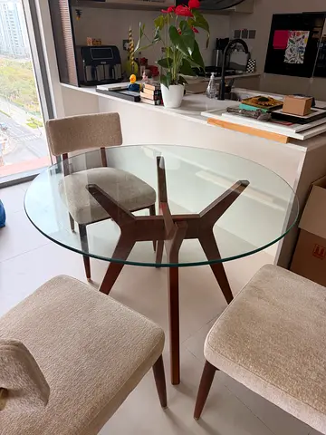 West Elm Dining Table + 3 Chairs