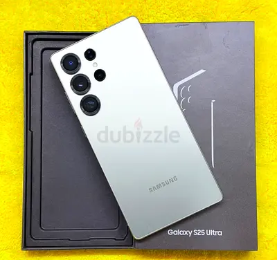 SAMSUNG GALAXY S25 ULTRA 1TB STORAGE SLIVER COLOR