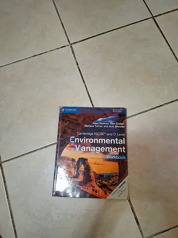 Environmental Management textbook (Workbook) - Good used condition