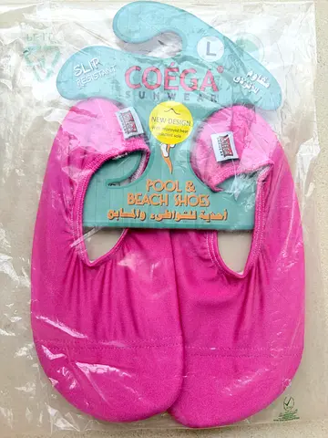 Coega Kids Pool and Beach Shoes Hot Pink Large