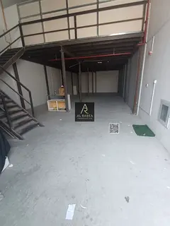 Warehouse with Mezzanine Behind China Mall