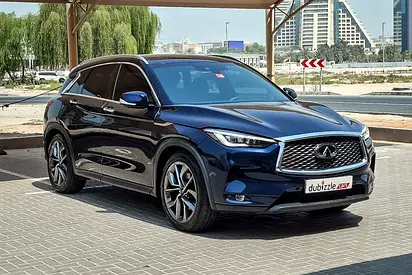 AED 1186/month | 2021 Infiniti QX50 Luxe ProAssist | GCC Specs | Ref#505459