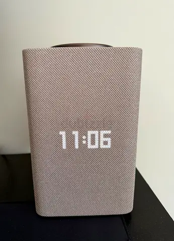 Smart Speaker Yasmina Max with LED Lights - Light Grey