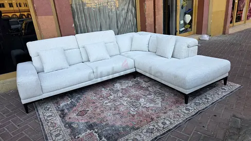 Top Quality Natuzzi Italian L Shape Sofa