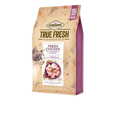 Carnilove true fresh chicken food for adult cats 4.8kg