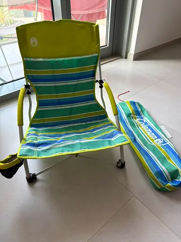 Coleman Foldable Camping Chair with Carry Bag - Lightweight 2 pieces
