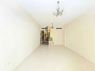 SCHOOL ZONE MUWAILEH 1-BHK WITH BALCONY 2 WASHROOM MASTER BEDROOM 04-06CHEQUES PAYMENT