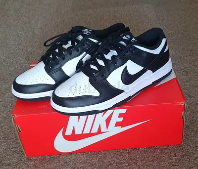 Nike Dunk Low Womens Panda Size 9US women or 7.5US men