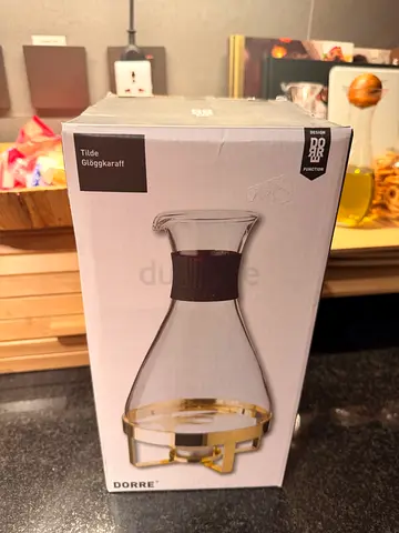 Dorre Glass Carafe with Lid - Brand New in Box