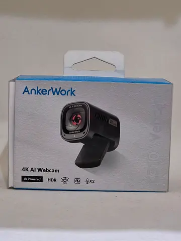 AnkerWork 4K AI Webcam (new in box)