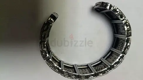 CAROLINA HERRERA BRACELET GUN METAL
