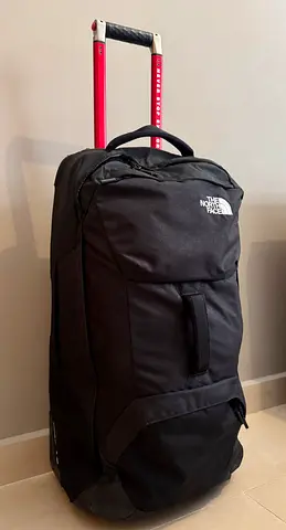 The North Face Longhaul in Black luggage