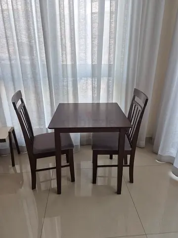 Dining table and chairs