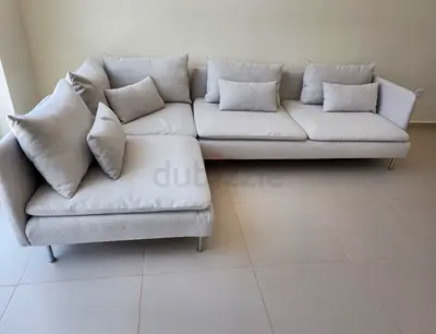 Like a brand new condition ikea Soderhamn corner L Shape sofa beige
