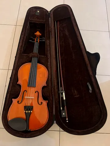 1/2 size violin with bow and case for sale