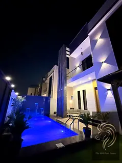 FULLY FURNISHED VILLA WITH POOL FOR RENT IN AL BAHIA AJMAN