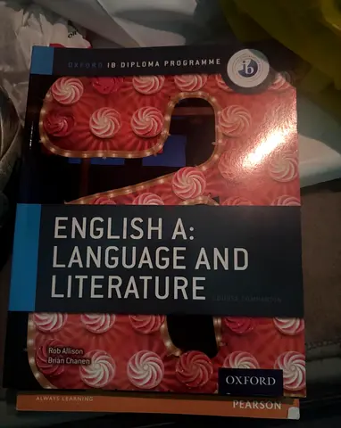 english A lang and lit textbook