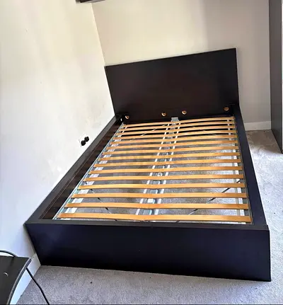 Ikea Queen size 160×200 bed with mattress available in perfect condition