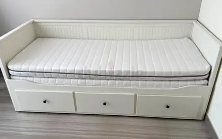 Ikea hemnes day bed with mattress 2