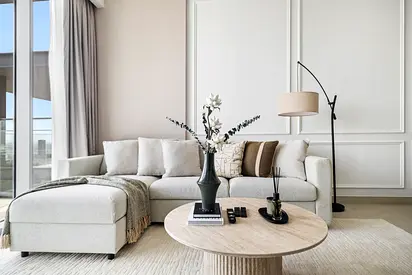 Bright 2BR Plus MaidsRoom | Waterfront Living