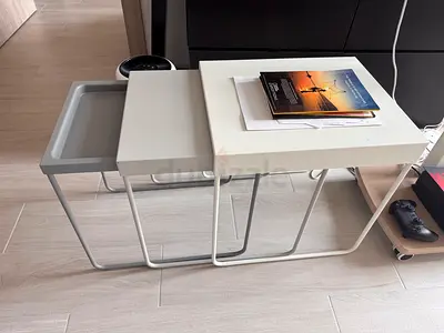 Modular Metal Tables - 3 SET PERFECT CONDITION
