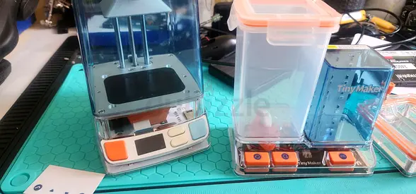 TinyMaker resin printer plus wash and curing station lot