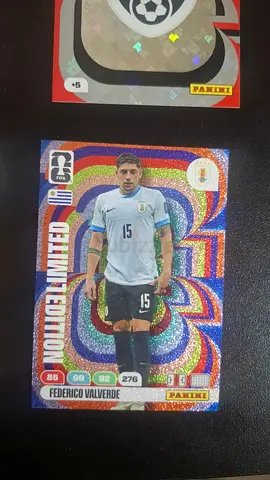 Limited Edition Panini Football Trading Card - Federico Valverde (Holographic) - FIFA WORLD CUP 2026