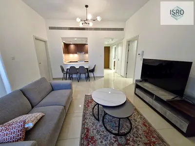 Luxurious furnished 1BR | Study Room | private garden | Uptown Al Zahia