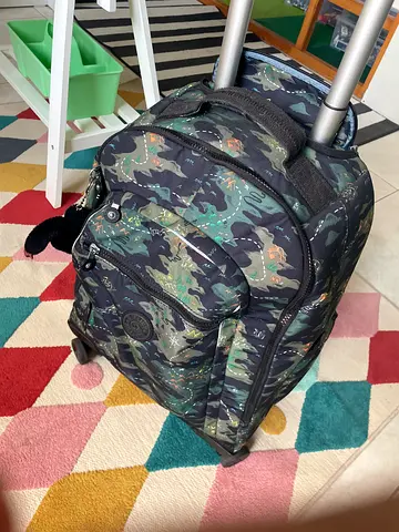 Kipling wheeled backpack for school
