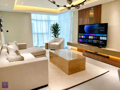 Clean and Modern 2Bedroom with Maid Room