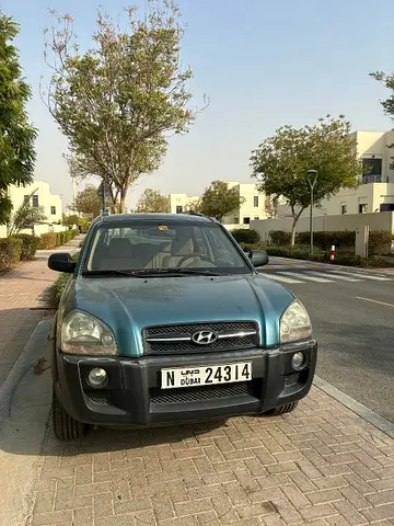 Hyundai Tucson Blue 2008 Korean Specs - Well Maintained Compact SUV