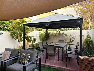 Outdoor garden gazebo great condition , 3m by 3m