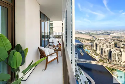 Lagoon Views| Fully Furnished | Brand New 3BR+Maid