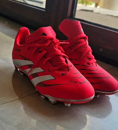 Adidas football shoes size 38.5 , one time use
