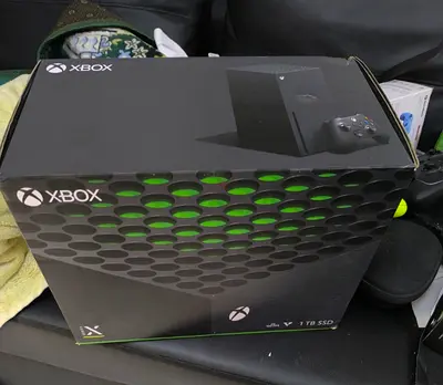 Bundle Xbox Microsoft Series X 1TB + 6 Games,4 Controllers, 512GB Expansion Card, 1Tb  D30, Headset