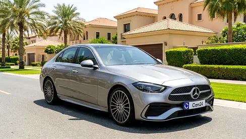 AED 2,337/month | 0 Downpayment | Manufacturer Warranty | 30 Day Return | MERCEDES-BENZ C 200 2024