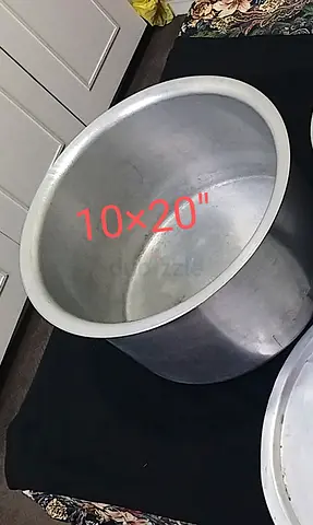 Large 10x20" Aluminum pot
