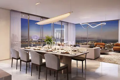 Dubai Ain and Sea Views | High Floor | Exclusive