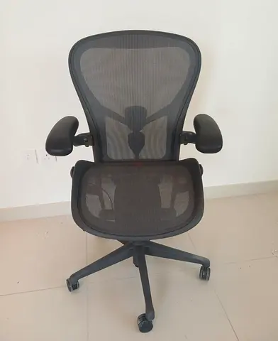 For Sale Herman Miller Remastered Aeron Chair Type C With Adjustable Armrest