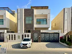 Furnished villa for annual rent, 5 master bedrooms, Al Yasmin - Ajman