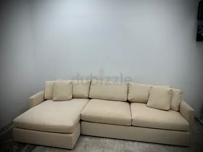 Perfect condition crate&barrel lshape sofa