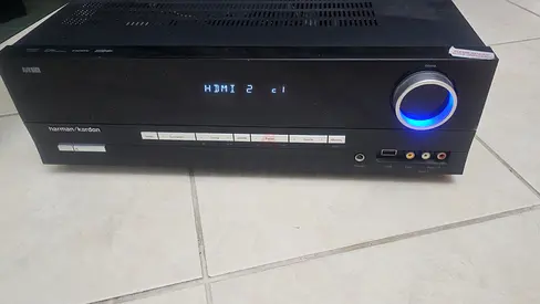 Home Theater System with AV Receiver - Good Working Condition