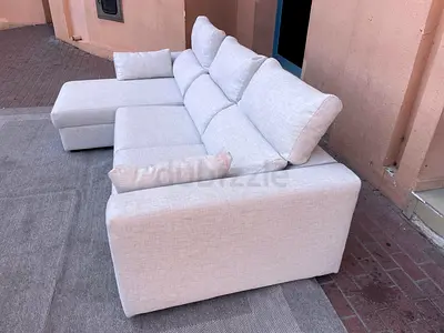 Like new Condition IKEA Eskelstuna Sofa/Bed with Storage Beige