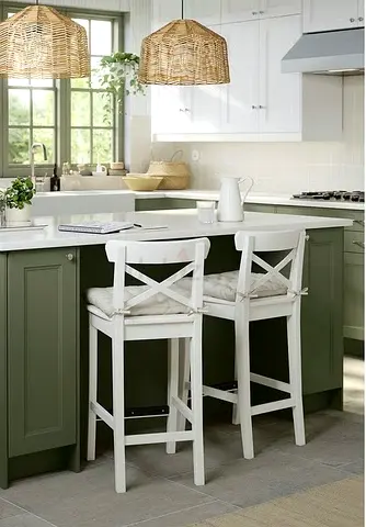3x Ikea Barstools + Cushions