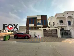 Luxury villa for annual rent | 6 master bedrooms | Premium finishes | Separate majlis | Directly on 