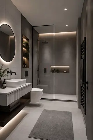 Happy Bathrooms! Custom Shower Glass Fitting Dubai 🚿