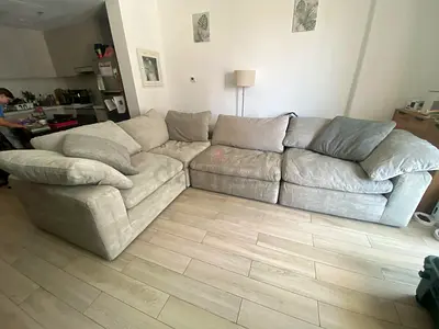 Pan Emirates pianca feather filled sofa