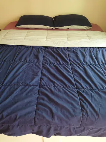 3 pieces reversible king comforter