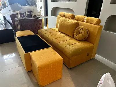 2 seater sofa & Beds